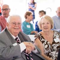 Guests at the Arend and Nancy Lubbers Student Services Center Dedication
